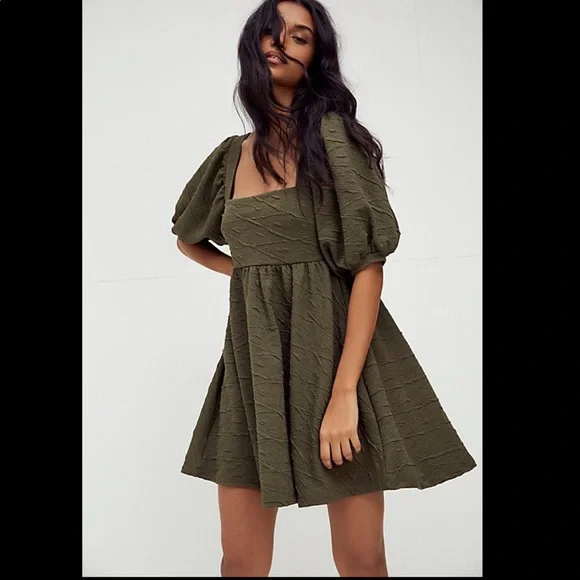 yellow flowy mini dress Butterfly Bliss Off Shoulder Mini Dress (Sale) – ELF